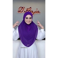 Dhaja Clara Russian Violet Tudung sarung premium