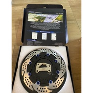 Original yamaha xmax 298mm black floating disc brake disc