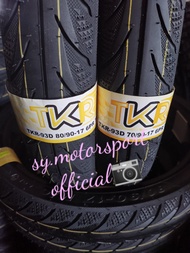 Offer~TKR Racing (Bunga Diamond) TKR-93D 6PR Tubeless Tyre 70/90-17,80/90-17 Tire, Tayar Motorcycle (Buatan Maxxis Kilang)