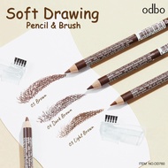 Odbo Soft Drawing Pencil Long-Lasting Eyebrow Pencil #OD760