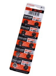 10 pcs Maxell LR1130 AG10 Alkaline 鹼性手錶/鬧鐘電池