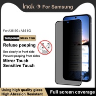 Tempered Glass Samsung Galaxy A55 / A35 (5G) IMAK Privacy Anti Spy Screen Protector