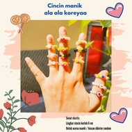 BEAD RING | Ring Wanita | Korean Ring | Custom rings