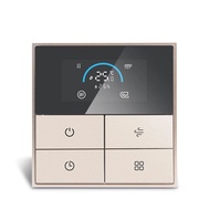hot selling Hotel Wall Switch KNX Smart Automation System Intelligent Tremperature Control Push Butt