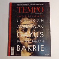 Majalah Tempo Edisi 25 April - 1 Mei 2011 : Jaringan Mafia Pajak