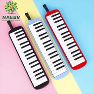 NAESV Harmonica, Mouthpiece Piano Keys Pianica, Adult 32 Keys Educational Keyboard Style Mouth Organ