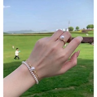 18K Gold Bangle, Japanese Seawater Akoya Pearls 7.5–8mm, Perfect Round, Minimalist Ladies Bracelet