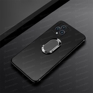 T-Mobile Revvl 6 5G / Revvl 6x 5G /  T Phone 5G 2023 Phone Case Car Magnetic Metal Ring Holder Stand