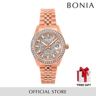 Bonia Cristallo Women Watch Elegance BNB10810-2512S (Free Gift)