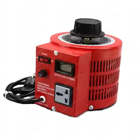1KVA 2KVA 3KVA 5KVA 220V Variac Variable Transformer Voltage Regulator 0-300 AC Voltage Output Regul