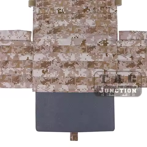 Emersongear LBT-6094A Men's AOR1 Color Tactical Combat Vest MOLLE Modular Plate Carrier with Pouches