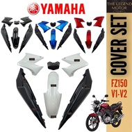 YAMAHA FZ150 V1-V2 FZ 150 Cover Set Coverset Complete Black White Blue Red Merah Biru Hitam Body Cav