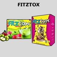 FITZTOX PREMIX CHOCOLATE MOCHA APPLE Konjac Jelly Coklat Vitamilk Kalista White Glow Whitening Detox