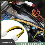 [cozyroomss.sg] 10pcs 4Pin to 8Pin Convert Power Wire Connector Extension Cable
