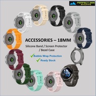 Accessories - 18MM Venu 2S 3S 4 41MM FR 265s 255s Nano Screen Protector Silicone Strap Band Bezel Pr