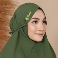 BERGO BORDIR MARYAM JUMBO / JILBAB TALI NON PET / MECCA HIJAB / KERUDUNG /HIJAB KHIMAR