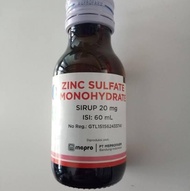 Zinc Sulfate Sirup 20mg/5ml Mepro