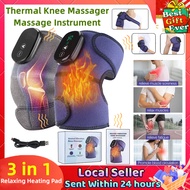 [✅SG Ready Stock] Thermal Knee Massager Electric Leg Joint Heating Vibration Massage Therapy Elbow B