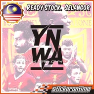 YNWA liverpool decal Car Sticker