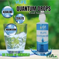 QUANTUM DROPS Mineral Food Supplement with ALKALINE, ZEOLITE & MAGNESIUM and 84 Trace of MINERALS