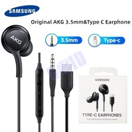 ForSamsung AKG 6D Stereo Earphones 3.5mm Type C Hi-Res Audio Headphones With Mic Volume Control Gami