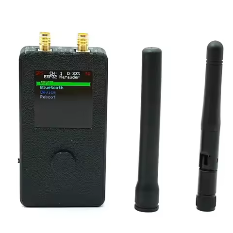 Mar-X-Auder Mini ESP32 Marauder Device Wi-Fi Bluetooth Offensive And Defensive Tools Enable Secure& 