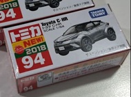 (1) Tomy Tomica No.94 Toyota C-HR SUV 豐田C-HR SUV 普通版