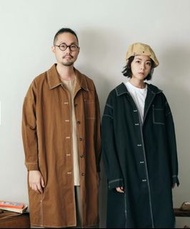 [小我私服]源氏物語特規裁線長版襯衫 碧綠（未下水版型改過）