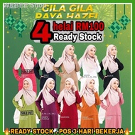 ✑🔥4 helai RM100🔥🔥Baju Tshirt Muslimah Labuh | Murah Hazel Baju Wanita Woman Cloth Wuduk Diana (TD)