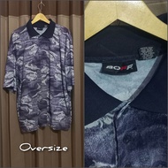 Thrift Kaos kerah second branded ukuran besar semua