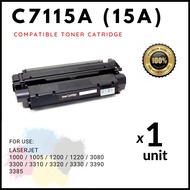 Compatible C7115A 7115 (15A) Laser Toner Catridge HP 1000 1005 1200 1220 3080 3300 3310 3320 3330 33