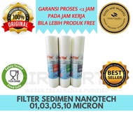 Catridge Filter Spun Sedimen Nanotech filter air 10 inch