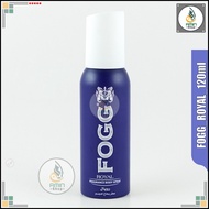 Fogg ROYAL Exclusive Deodorant Body Spray Fragrance Fogg Unisex Body Spray 120ml