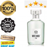 Parfum original asli the body shop white musk leau woman EDT 60ml nonbox