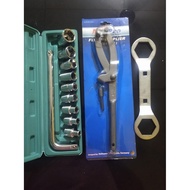 Package set Package set Save Package 3pc CVT-Key Resistance Nut 39x41-Socket set 10pc (Size 8-21)