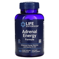 Exp: June 2025, Life Extension Adrenal Energy Formula, 60 Vegetarian Capsules