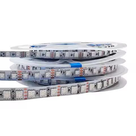 5mm 8mm 10mm RGB LED Strip 120LED/m 5050/3535 SMD DC12V/24V Flexible Strip LED Light Tape For Home O