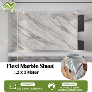 Flexi Marble Sheet Imitation Ceramic Wall Sticker Marble Sticker Waterproof Marble Wallpaper Marble 