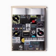 音樂造型薄被 空調毛毯 沙發毯 法蘭絨 超大XL (音樂人禮物 交換