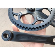 Folding Bike P8 Chainring Bicycle Chainring 52T Aluminum Alloy Chainring Roulette CNC Aluminum Guard