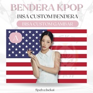 AMERICAN KPOP LEE HYERI Flag KPOP POSTER/ KPOP FLAG/ KPOP Tapestry/ Kpop Tapestry/