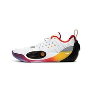 รองเท้าบาสเก็ตบอล Li Ning Wade All City 13 สำหรับผู้ชาย รองเท้ากีฬาแบบสวมหุ้มข้อต่ำ ทนทานต่อการสึกหร