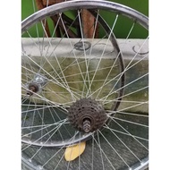 A pair of Rims set for bicycle Rims 26 inch 26x 150 ironRing