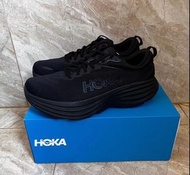 👟HOKA ONE ONE Bondi 8邦代8 長距離公路 低幫 跑步鞋 男款黑色