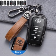 ปลอกกุญแจโลหะผสม สำหรับกุญแจรีโมทรถยนต์ Toyota Fortuner Hilux Conquest Alphard Hilux GRS 2025 Harrie