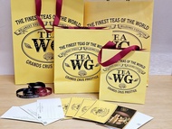TWG Paper Bag 名信片 絲帶 Post Card Ribbon 名牌紙袋 Luxury Tea WG 1837