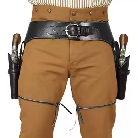 Master Cool Classic western single-barrel revolver holster, short and long revolver holsters, essent