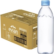 Evian Itoen Evian Hard Water Mineral Water Labelless 500ml x 24 Bottles Imported