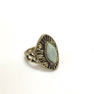 Vintage gem ring size #6 small 1.6cm