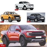 Ford ranger T6 T7 T8 convert T9 2023 Raptor bodykit body kit bumper grill grille fender arch flare cover headlamp bonnet